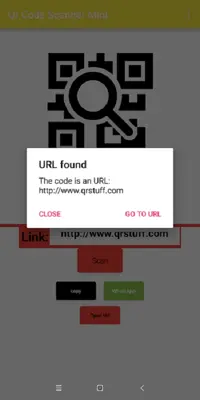 Qr Code Scanner android App screenshot 1